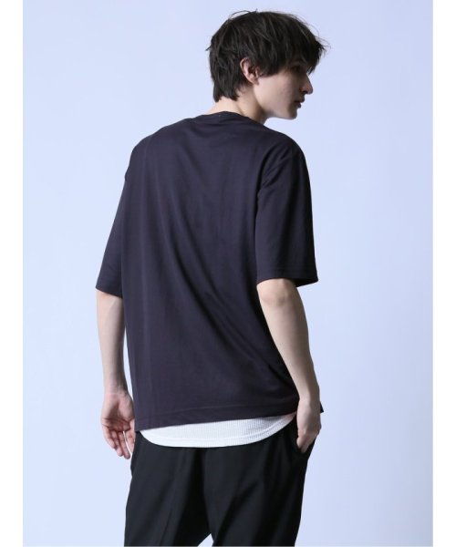 semanticdesign(セマンティックデザイン)/KAITEKI+ クルーネック半袖Tシャツ&タンクトップ アンサンブル/img37