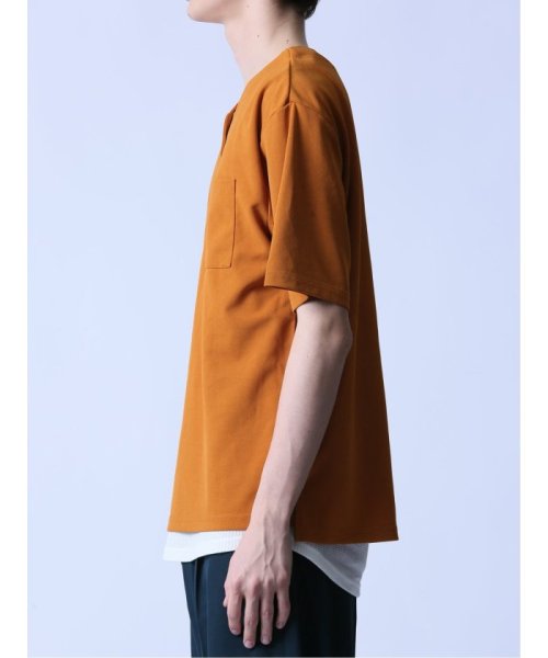 semanticdesign(セマンティックデザイン)/KAITEKI+ キーネック半袖Tシャツ&タンクトップ アンサンブル/img05