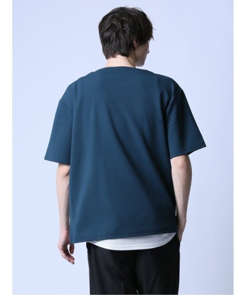 semanticdesign(セマンティックデザイン)/KAITEKI+ キーネック半袖Tシャツ&タンクトップ アンサンブル/img12