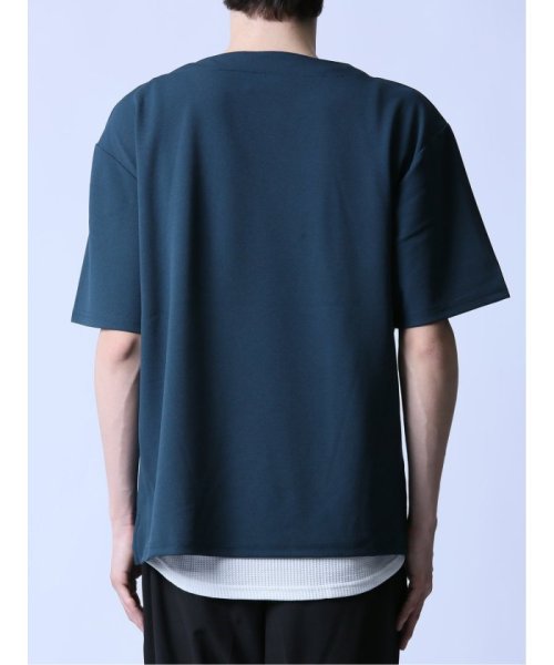 semanticdesign(セマンティックデザイン)/KAITEKI+ キーネック半袖Tシャツ&タンクトップ アンサンブル/img17