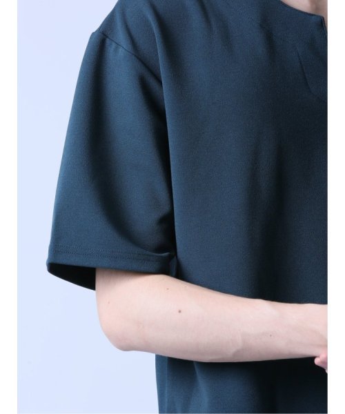 semanticdesign(セマンティックデザイン)/KAITEKI+ キーネック半袖Tシャツ&タンクトップ アンサンブル/img19