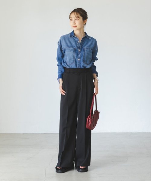 《追加》エステルツイルストレッチスラックスパンツ2 