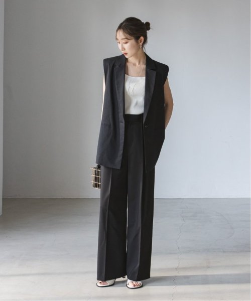 《追加》エステルツイルストレッチスラックスパンツ2 