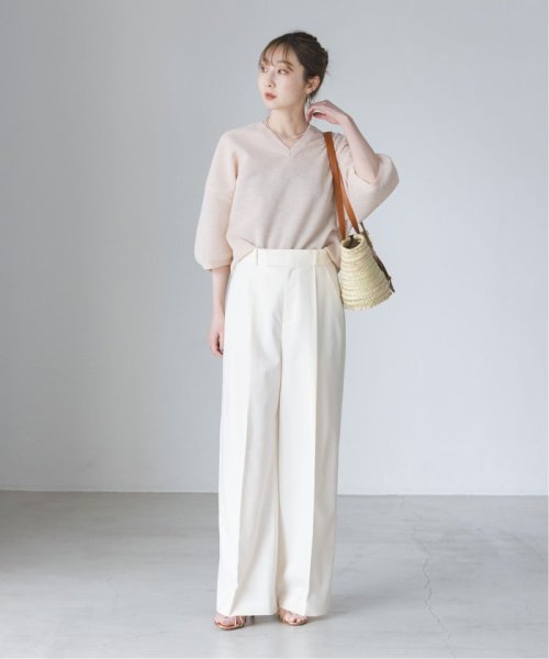 《追加》エステルツイルストレッチスラックスパンツ2 