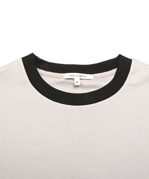 LUXSTYLE(ラグスタイル)/袖切り替え半袖Tシャツ/Tシャツ 半袖 トップス メンズ レディース 春 夏 サマー ビッグシルエット/img14