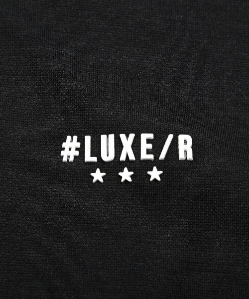 LUXSTYLE(ラグスタイル)/LUXE/R(ラグジュ)ポンチリブジャガード半袖パーカー/パーカー 半袖 メンズ 春 夏 ロゴ Tパーカー プルオーバー ポンチ ジャガード/img13