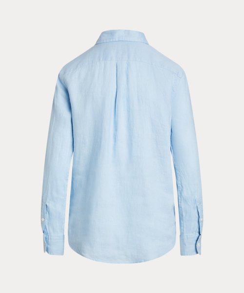 リラックスド フィット リネン シャツ 