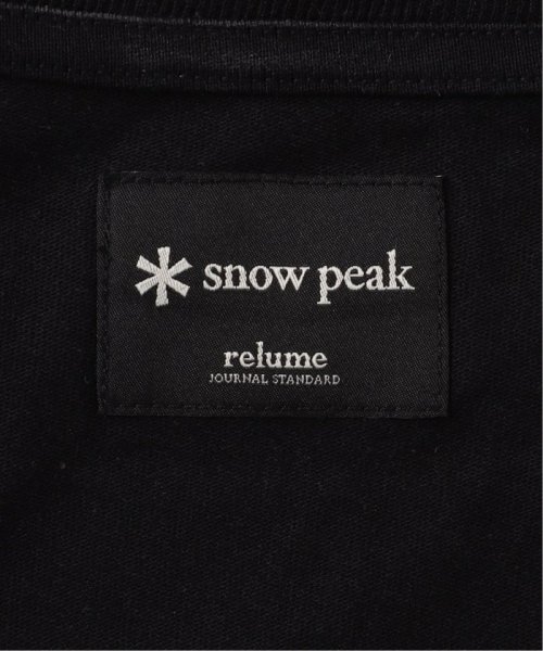 JOURNAL STANDARD relume(ジャーナルスタンダード　レリューム)/《追加》別注【Snow Peak/スノーピーク】 *RELUME T－SHIRT OP：ワンピース/img30
