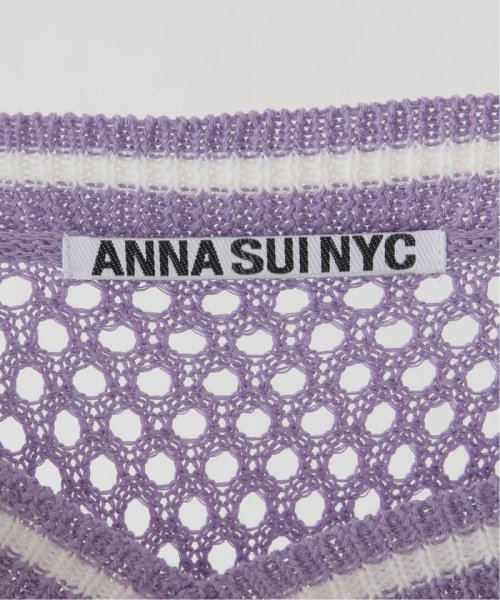 JOINT WORKS(ジョイントワークス)/ANNA SUI NYC ナンバリングジャガードメッシュニットプルオーバー　ANNY－301/img11