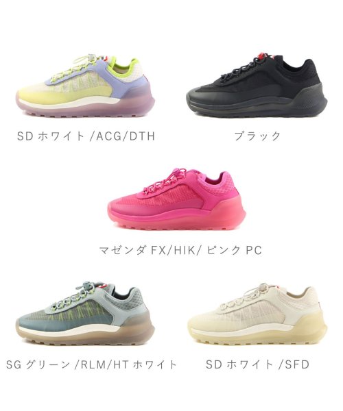 ハンター HUNTER レディース スニーカー 撥水 防水 軽量 軽い 衝撃吸収 正規品 HI－WFF1100REN 