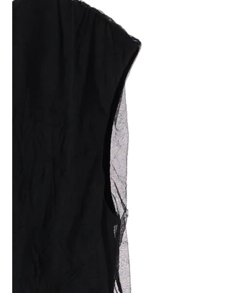 チュールレイヤードワンピース 無し