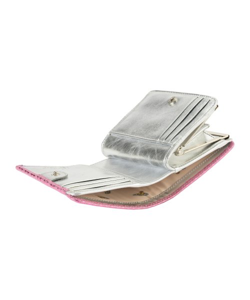 Vivienne Westwood ヴィヴィアン ウエストウッド 2つ折り財布 51010020U L005B G406 Vivienne Westwood ウエストウッド 2つ折り財布 51010020U L005B ORB オーブ ピンク PINK