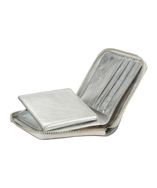 Vivienne Westwood ヴィヴィアン ウエストウッド 2つ折り財布 51010043U L005B P404 Vivienne Westwood ウエストウッド 2つ折り財布 51010043U L005B ORB オーブ シルバー SILVER