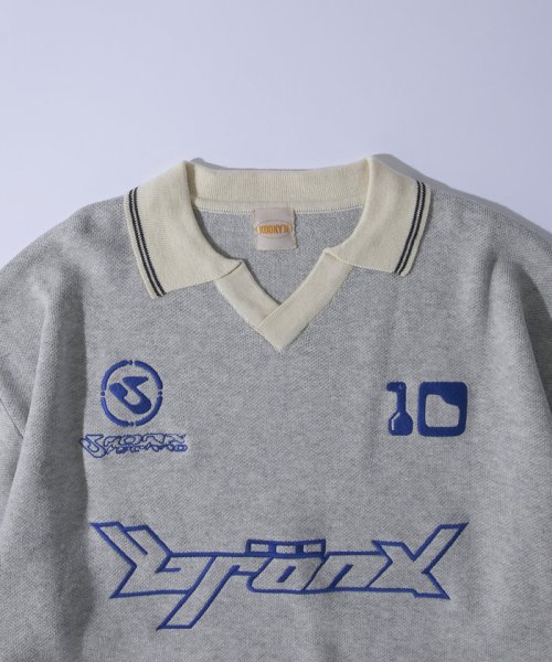 PAL OUTLET(パル　アウトレット)/【WHO'S WHO gallery】BRONXサッカーニット/img11