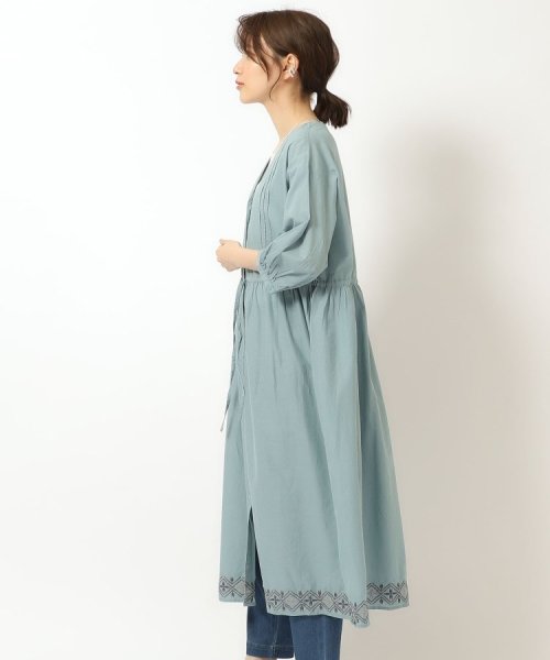 SHOO・LA・RUE(シューラルー)/さらりと着こなす インド綿 裾刺繍ワンピース/img18