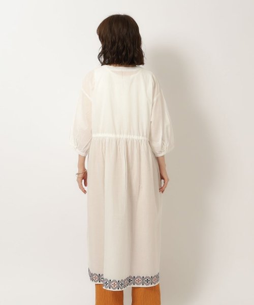 SHOO・LA・RUE(シューラルー)/さらりと着こなす インド綿 裾刺繍ワンピース/img27