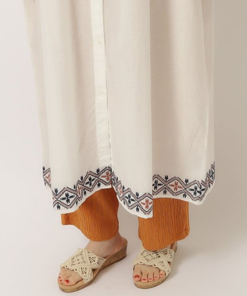 SHOO・LA・RUE(シューラルー)/さらりと着こなす インド綿 裾刺繍ワンピース/img32