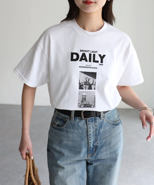 Riberry(リベリー)/DAILYフォトプリント半袖Tシャツ/img10