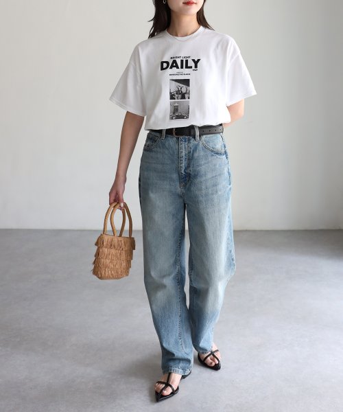 Riberry(リベリー)/DAILYフォトプリント半袖Tシャツ/img11