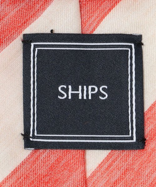 SHIPS MEN(シップス　メン)/SHIPS: リネン シルク ワイド ストライプ ネクタイ/img02