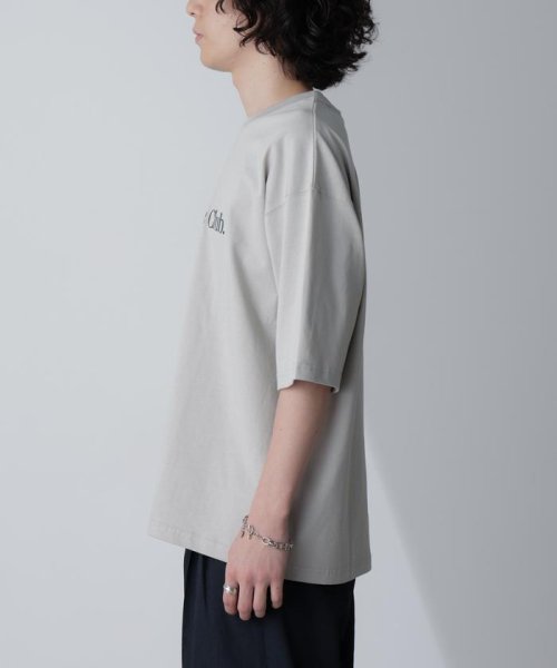 nano・universe(ナノ・ユニバース)/「MOFFISIE」オリジナルプリント刺繍 Tシャツ 半袖/img08