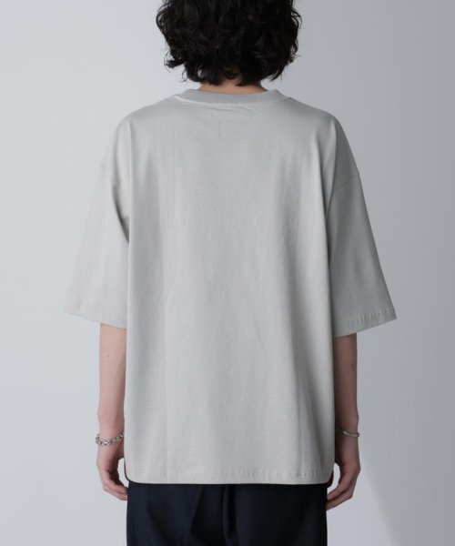 nano・universe(ナノ・ユニバース)/「MOFFISIE」オリジナルプリント刺繍 Tシャツ 半袖/img09