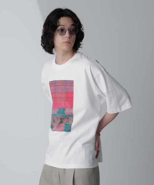 nano・universe(ナノ・ユニバース)/「MOFFISIE」オリジナルプリント Tシャツ 半袖/img02