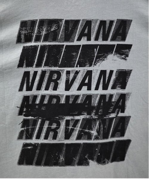 BEAVER(ビーバー)/NIRVANA/ニルヴァーナ 　INCESTICIDE STACKED LOGO S/S TEE/img16