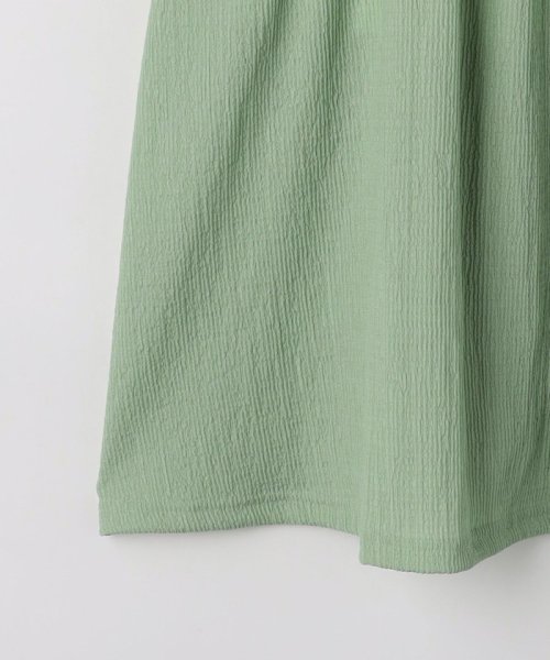 green label relaxing （Kids）(グリーンレーベルリラクシング（キッズ）)/TJ 楊柳キャミワンピース+Tシャツ セット 100cm－130cm/img05