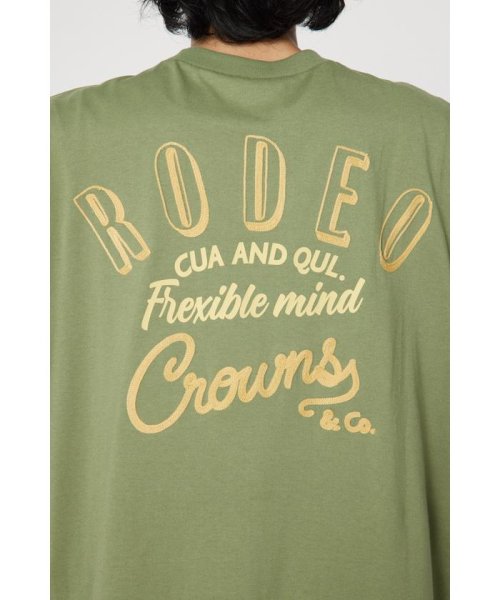 RODEO CROWNS WIDE BOWL(ロデオクラウンズワイドボウル)/メンズドッキングロゴニットTシャツ/img20
