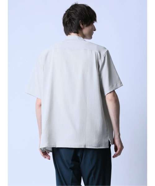 semanticdesign(セマンティックデザイン)/吸水速乾 アムンゼン オープンカラー半袖シャツ/img02
