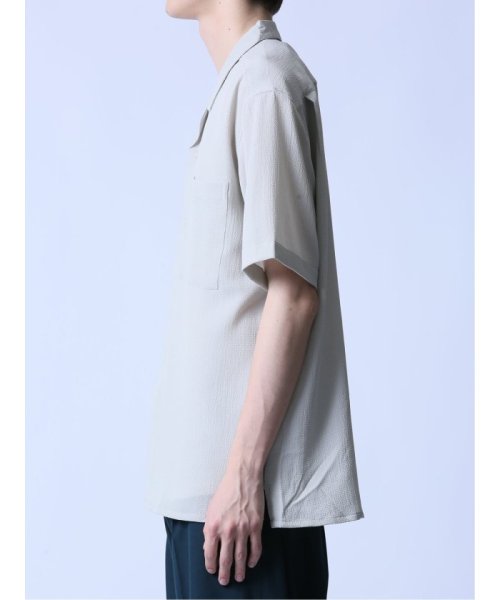 semanticdesign(セマンティックデザイン)/吸水速乾 アムンゼン オープンカラー半袖シャツ/img06