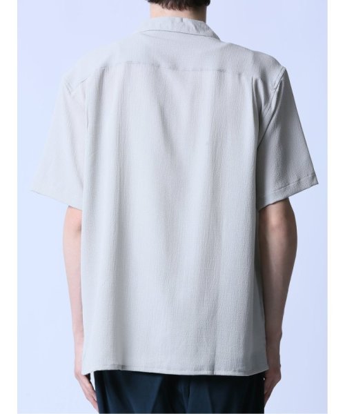 semanticdesign(セマンティックデザイン)/吸水速乾 アムンゼン オープンカラー半袖シャツ/img07