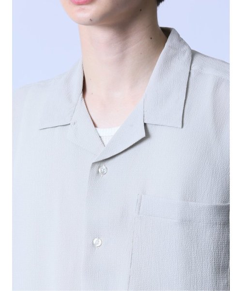 semanticdesign(セマンティックデザイン)/吸水速乾 アムンゼン オープンカラー半袖シャツ/img08