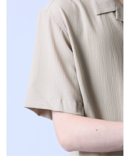 semanticdesign(セマンティックデザイン)/吸水速乾 アムンゼン オープンカラー半袖シャツ/img17