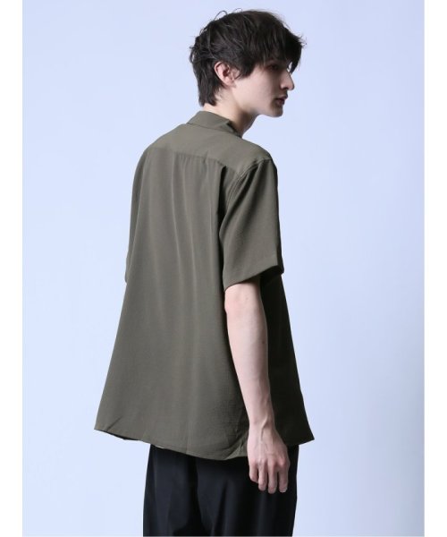 semanticdesign(セマンティックデザイン)/吸水速乾 アムンゼン オープンカラー半袖シャツ/img19