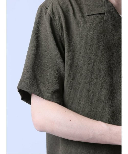 semanticdesign(セマンティックデザイン)/吸水速乾 アムンゼン オープンカラー半袖シャツ/img25