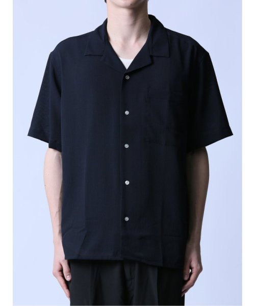 semanticdesign(セマンティックデザイン)/吸水速乾 アムンゼン オープンカラー半袖シャツ/img30
