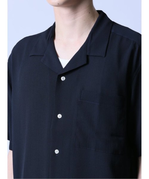 semanticdesign(セマンティックデザイン)/吸水速乾 アムンゼン オープンカラー半袖シャツ/img33