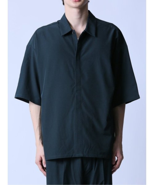 semanticdesign(セマンティックデザイン)/接触冷感 オーバーサイズ半袖シャツ/img14