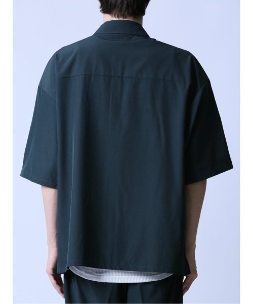 semanticdesign(セマンティックデザイン)/接触冷感 オーバーサイズ半袖シャツ/img16