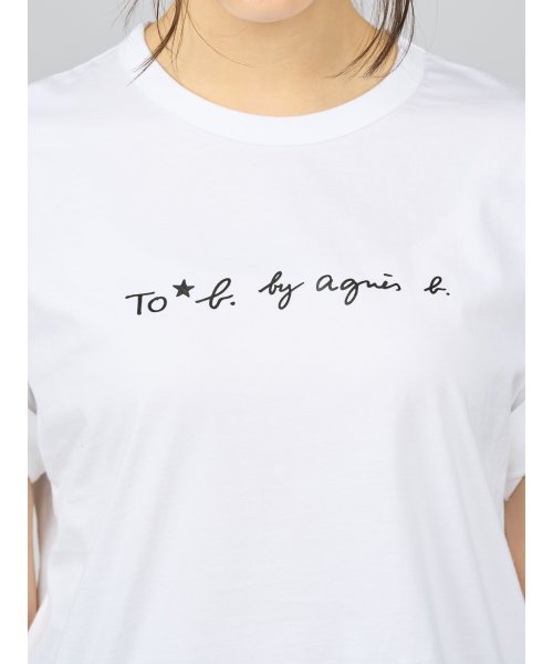 To b. by agnes b.(トゥービー　バイ　アニエスベー)/WT13 TS マカロンロゴTシャツ/img05