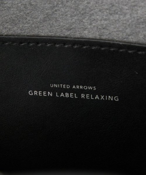 green label relaxing(グリーンレーベルリラクシング)/GLR PVC キューボイド ショルダーバッグ/img17