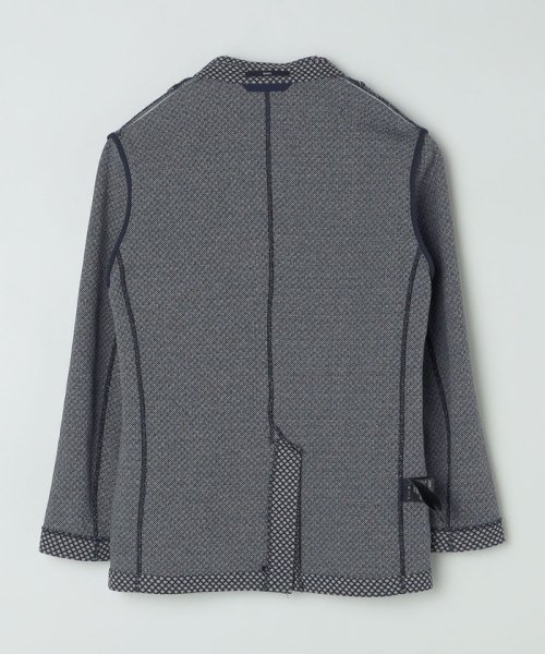 SHIPS: TEXBRID(R) ジャカード 2ボタン ジャケット 