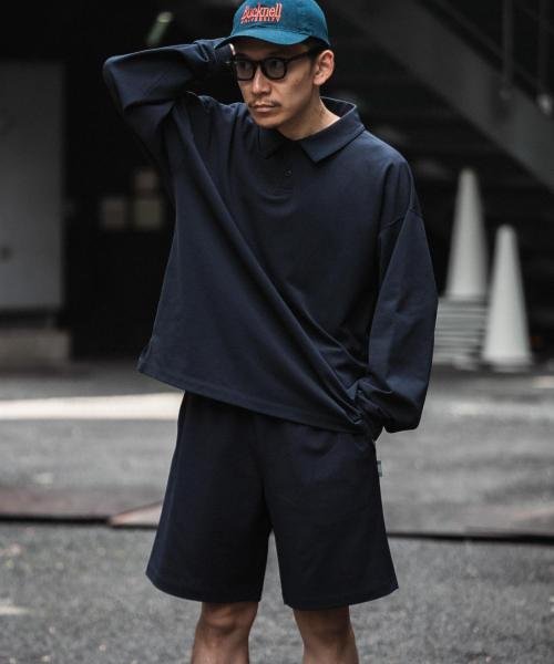 URBAN RESEARCH(アーバンリサーチ)/【予約】FUNCTIONAL WIDE LONG－SLEEVE ポロシャツ/img13