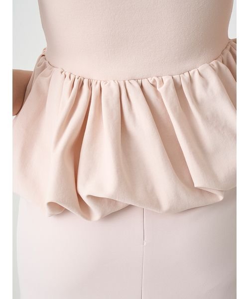 ペプラムビスチェ&Iラインスカートセット 予めご了承ください 総丈 ウエスト ヒップ 裾幅