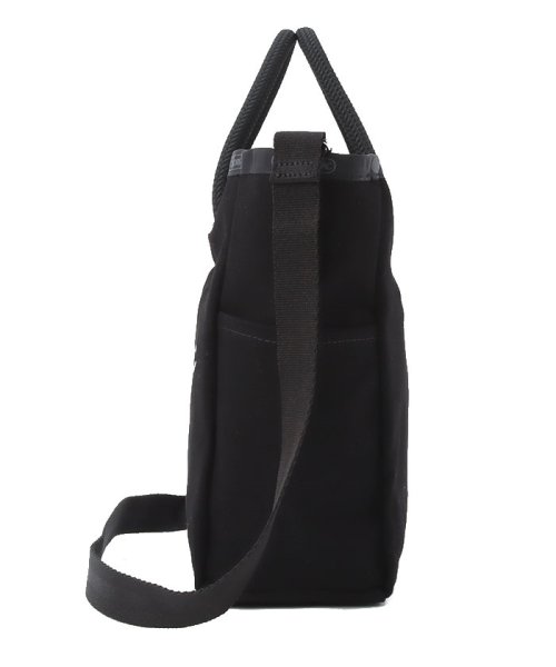 LeSportsac(LeSportsac)/CANVAS SM EASY TOTEジェットブラックキャンバススクリプト/img01