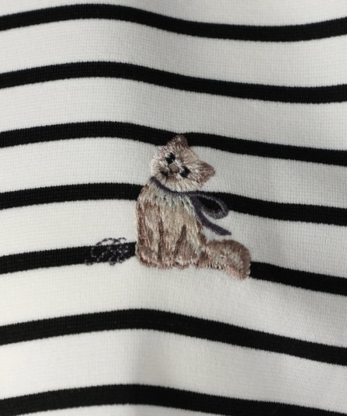 Rirandture(リランドチュール)/Cat刺繍Tシャツ/img14
