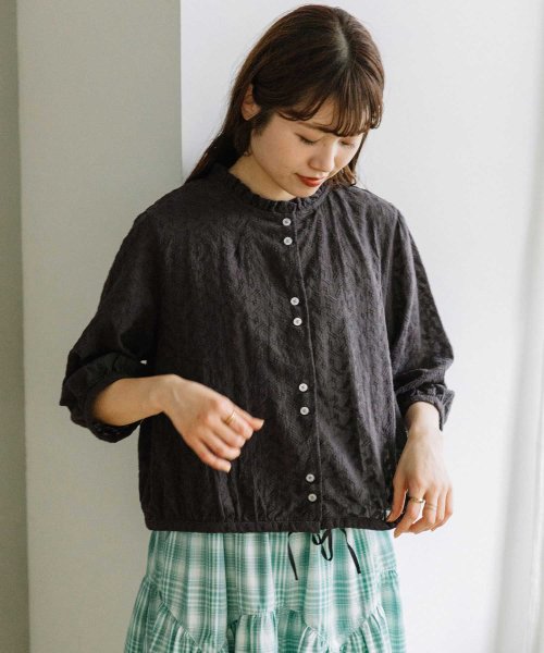 フリル衿クロップドブラウス 人気・おすすめ｜安定人気・収納便利におすすめ 期間限定割引 配送追跡可 国内発送・メーカー保証対応