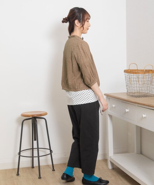 フリル衿クロップドブラウス 人気・おすすめ｜安定人気・収納便利におすすめ 期間限定割引 配送追跡可 国内発送・メーカー保証対応